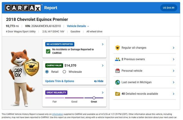 Used 2018 Chevrolet Equinox Premier image 5