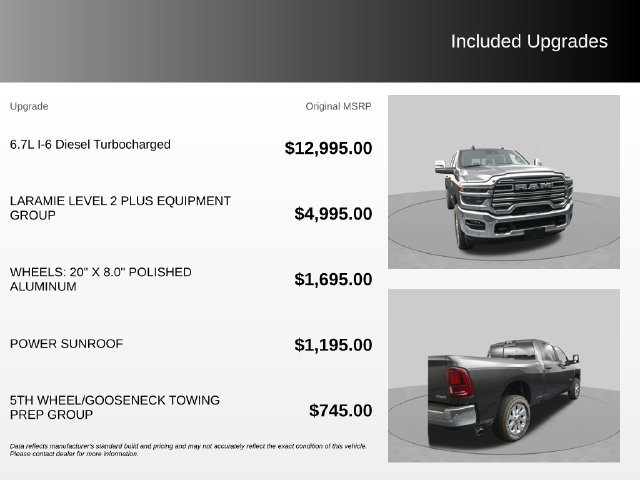 New 2026 RAM 2500 Laramie AWD/4WD image 4