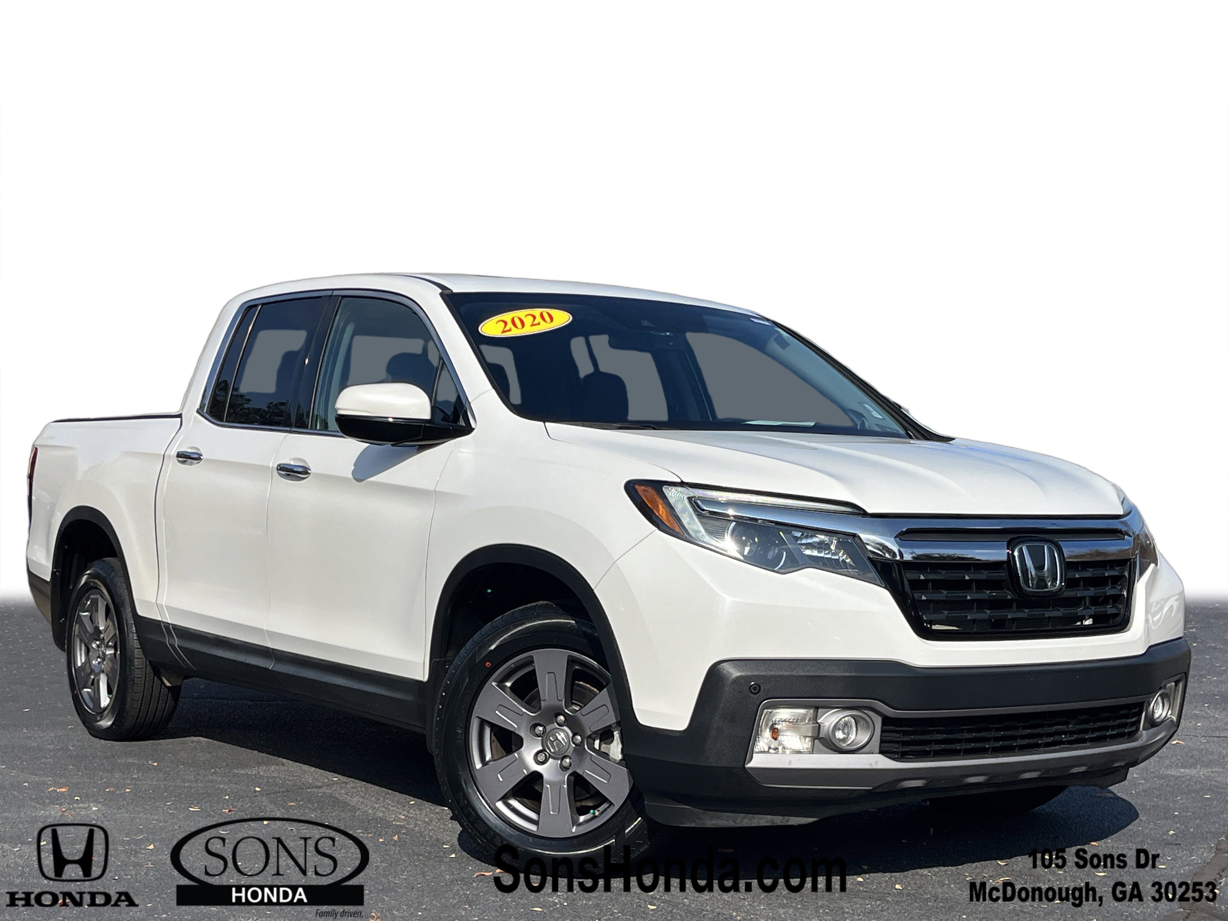 Certified 2020 Honda Ridgeline RTL-E