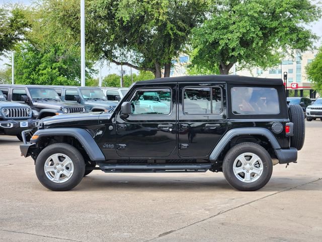 Certified 2023 Jeep Wrangler Unlimited Sport AWD/4WD image 4