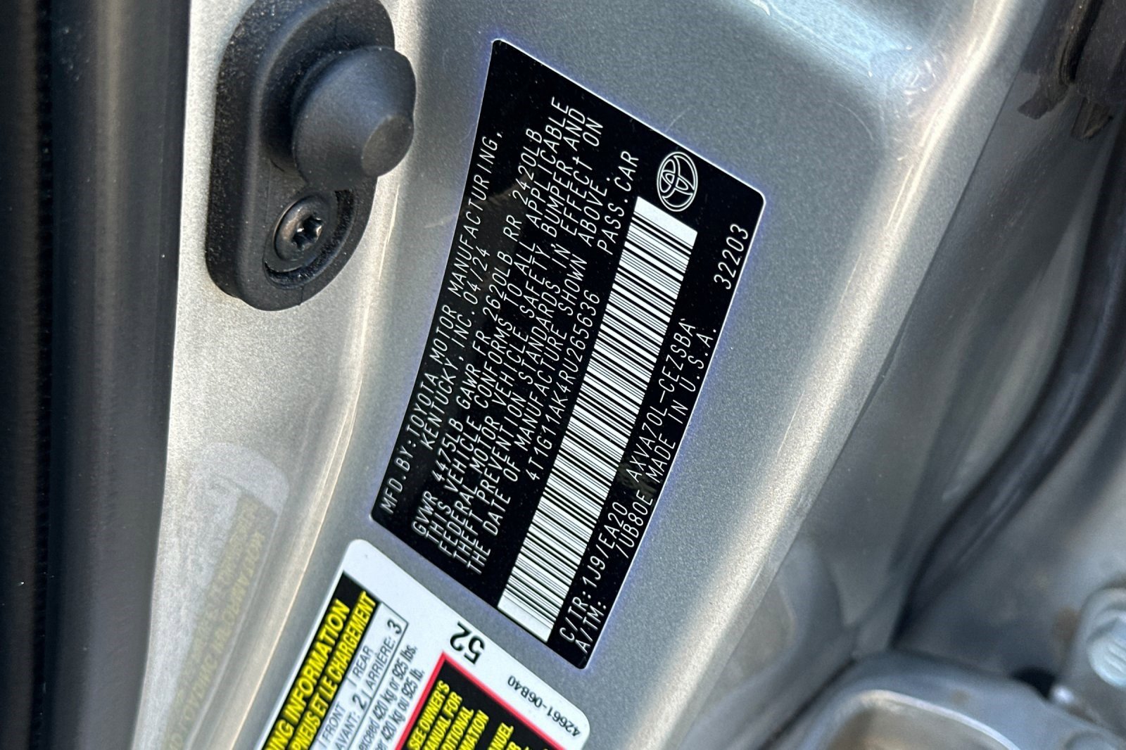 Used 2024 Toyota Camry SE FWD image 38