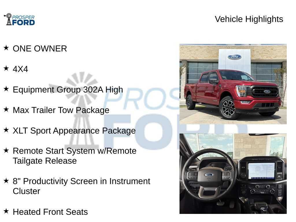 Used 2021 Ford F150 XLT w/ Equipment Group 302A High AWD/4WD image 5