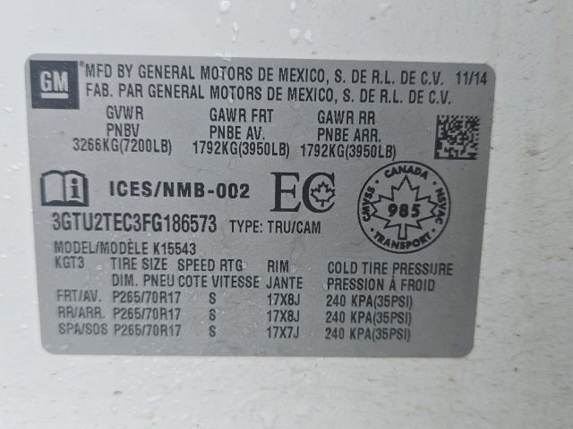 Used 2015 GMC Sierra 1500 4x4 Crew Cab image 39