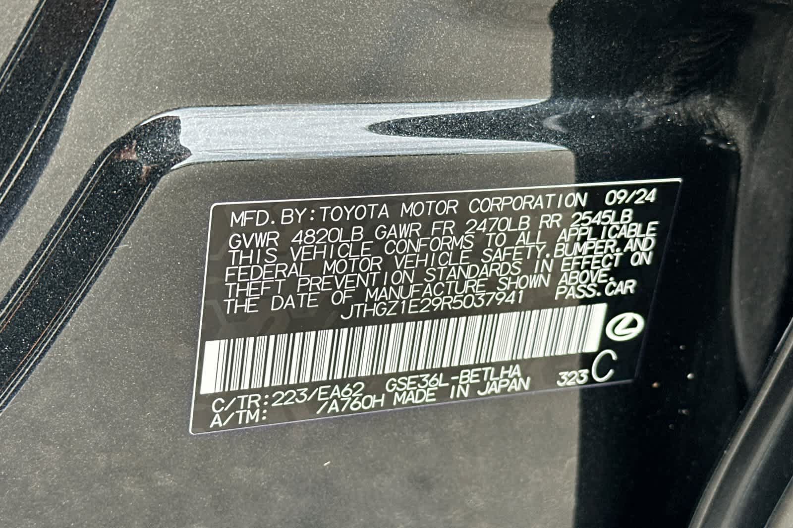 Certified 2024 Lexus IS 350 F Sport w/ Memory Package AWD/4WD image 33