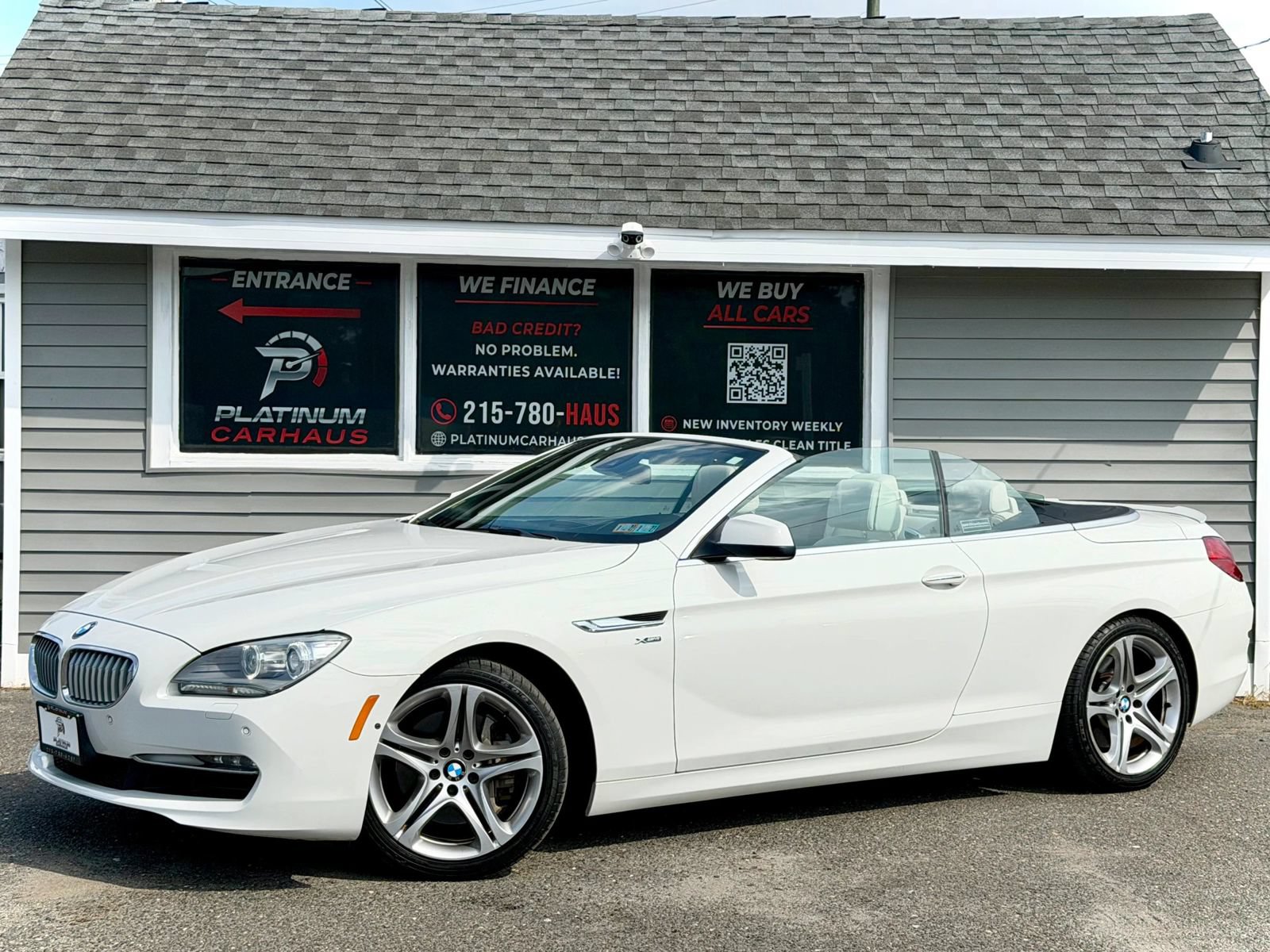 Used 2012 BMW 650i xDrive Convertible AWD/4WD image 1