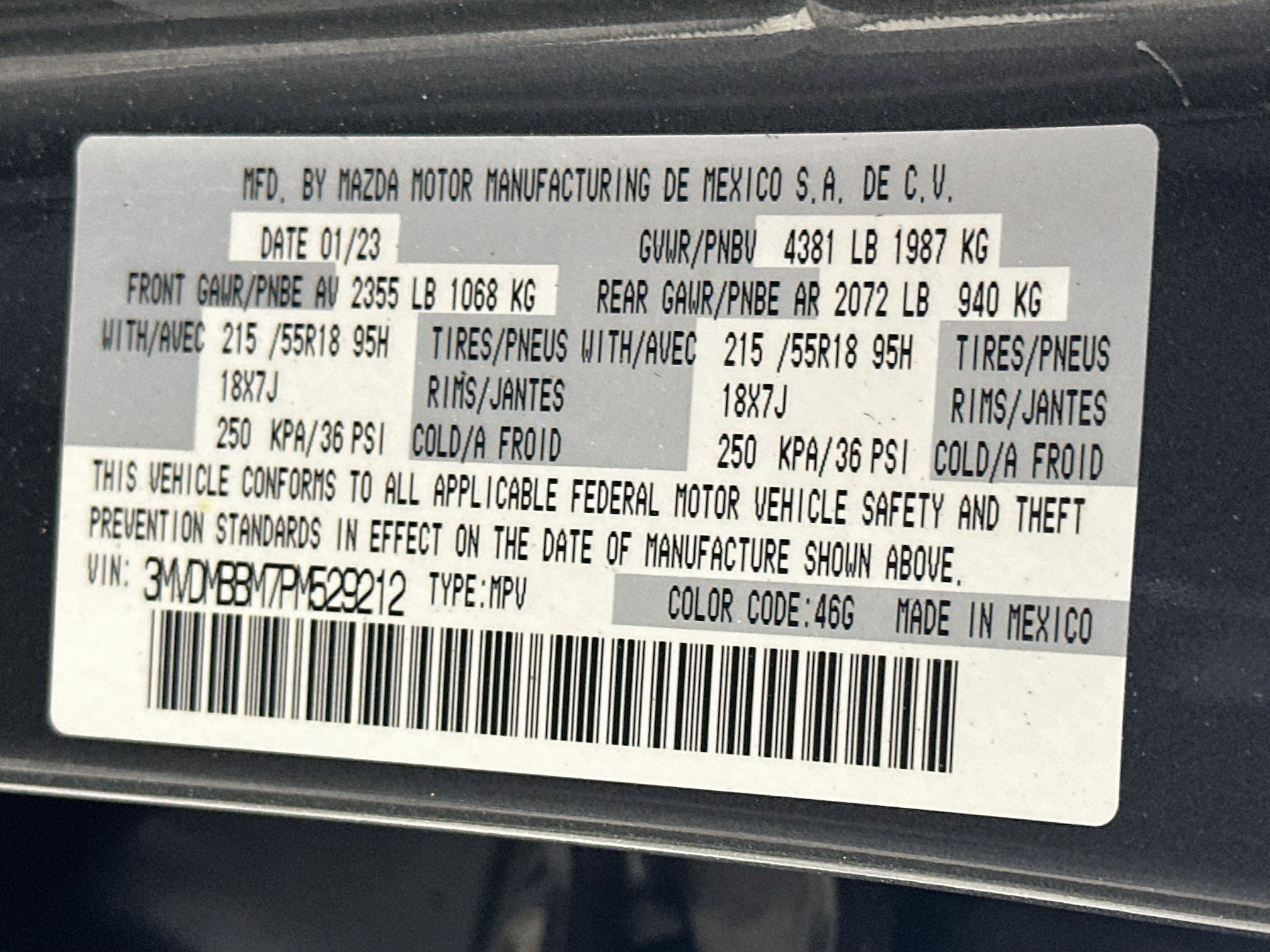 Used 2023 MAZDA CX-30 AWD 2.5 S w/ Select Package image 12