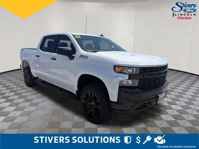 Used 2022 Chevrolet Silverado 1500 Custom Trail Boss w/ Safety Confidence Package AWD/4WD image 3
