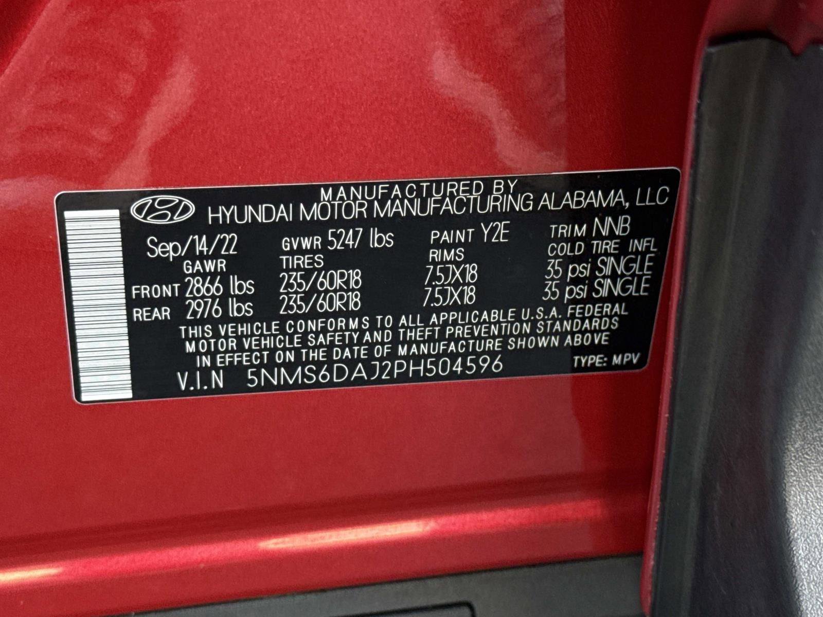 Used 2023 Hyundai Santa Fe XRT w/ Cargo Package image 30