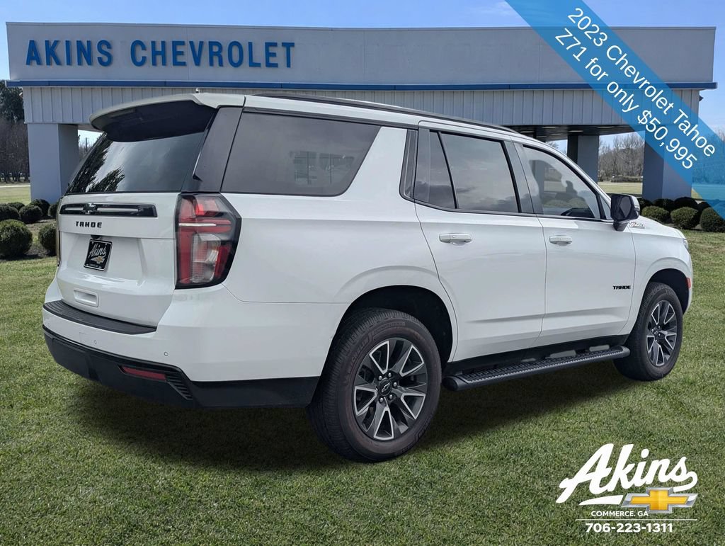 Certified 2023 Chevrolet Tahoe Z71 w/ Luxury Package AWD/4WD image 4