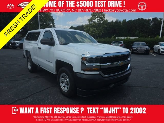 Used 2018 Chevrolet Silverado 1500 W/T w/ WT Convenience Package RWD image 1