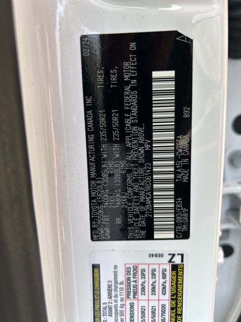 Used 2024 Lexus RX 350 F Sport w/ Convenience Package image 16