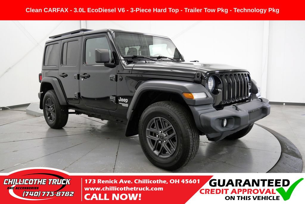 Used 2020 Jeep Wrangler Unlimited Sport w/ Technology Group AWD/4WD image 1