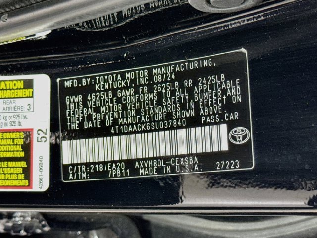 Certified 2025 Toyota Camry SE w/ Convenience Package FWD image 33