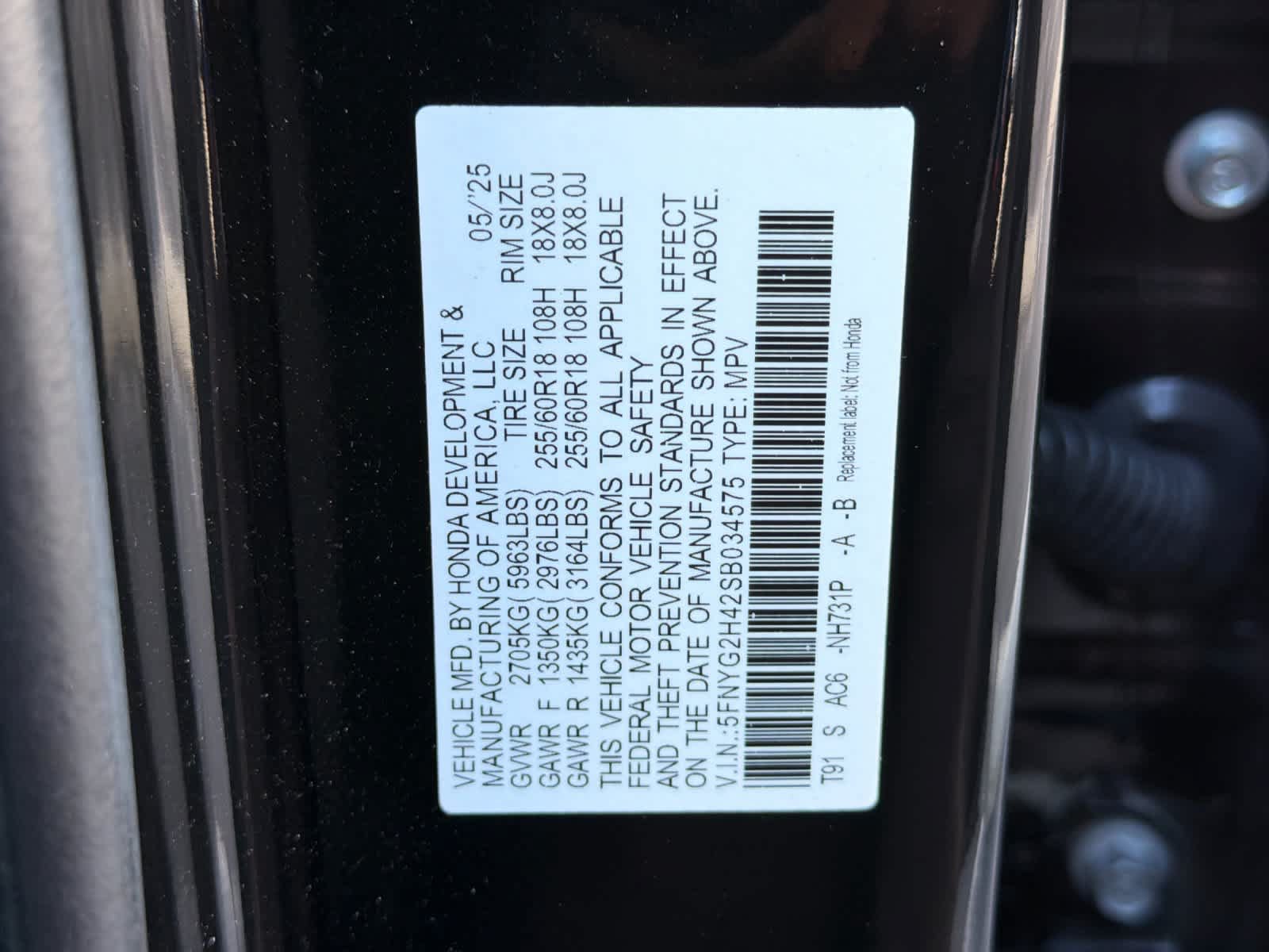 Used 2025 Honda Pilot EX-L image 29