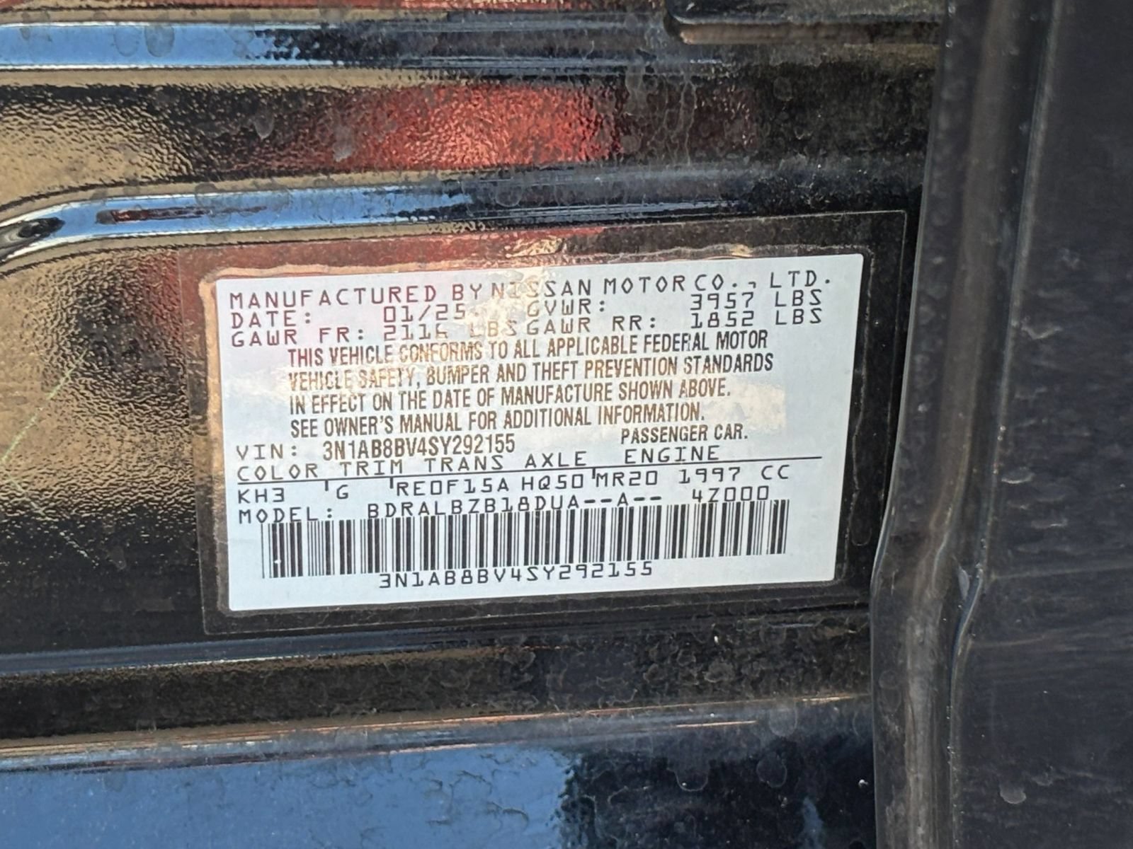 Used 2025 Nissan Sentra S FWD image 26
