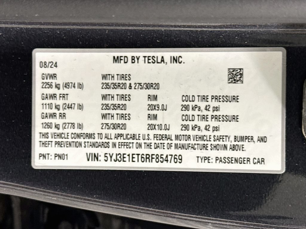 Used 2024 Tesla Model 3 Performance AWD/4WD image 31