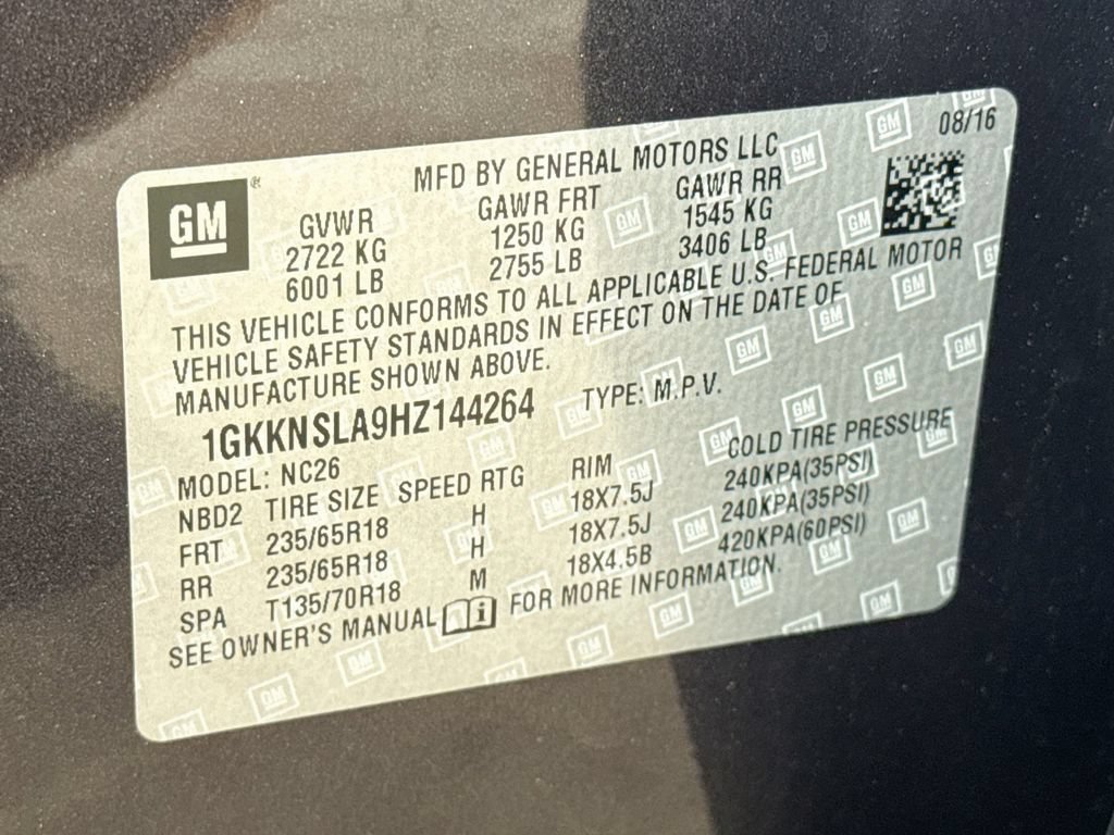 Used 2017 GMC Acadia SLE AWD/4WD image 39