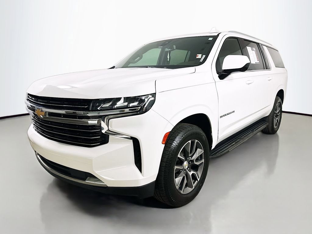 Used 2021 Chevrolet Suburban LT w/ Rear Media and Nav Package RWD image 3