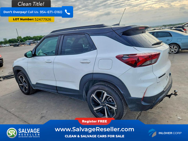 Used 2022 Chevrolet TrailBlazer RS w/ Sun and Liftgate Package FWD image 3