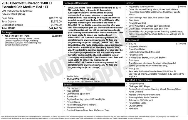 Used 2016 Chevrolet Silverado 1500 LT w/ All Star Edition image 14