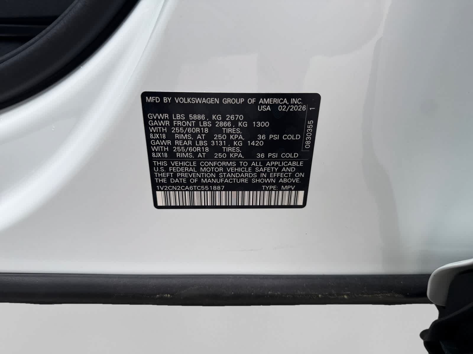 New 2026 Volkswagen Atlas Peak Edition AWD/4WD image 25