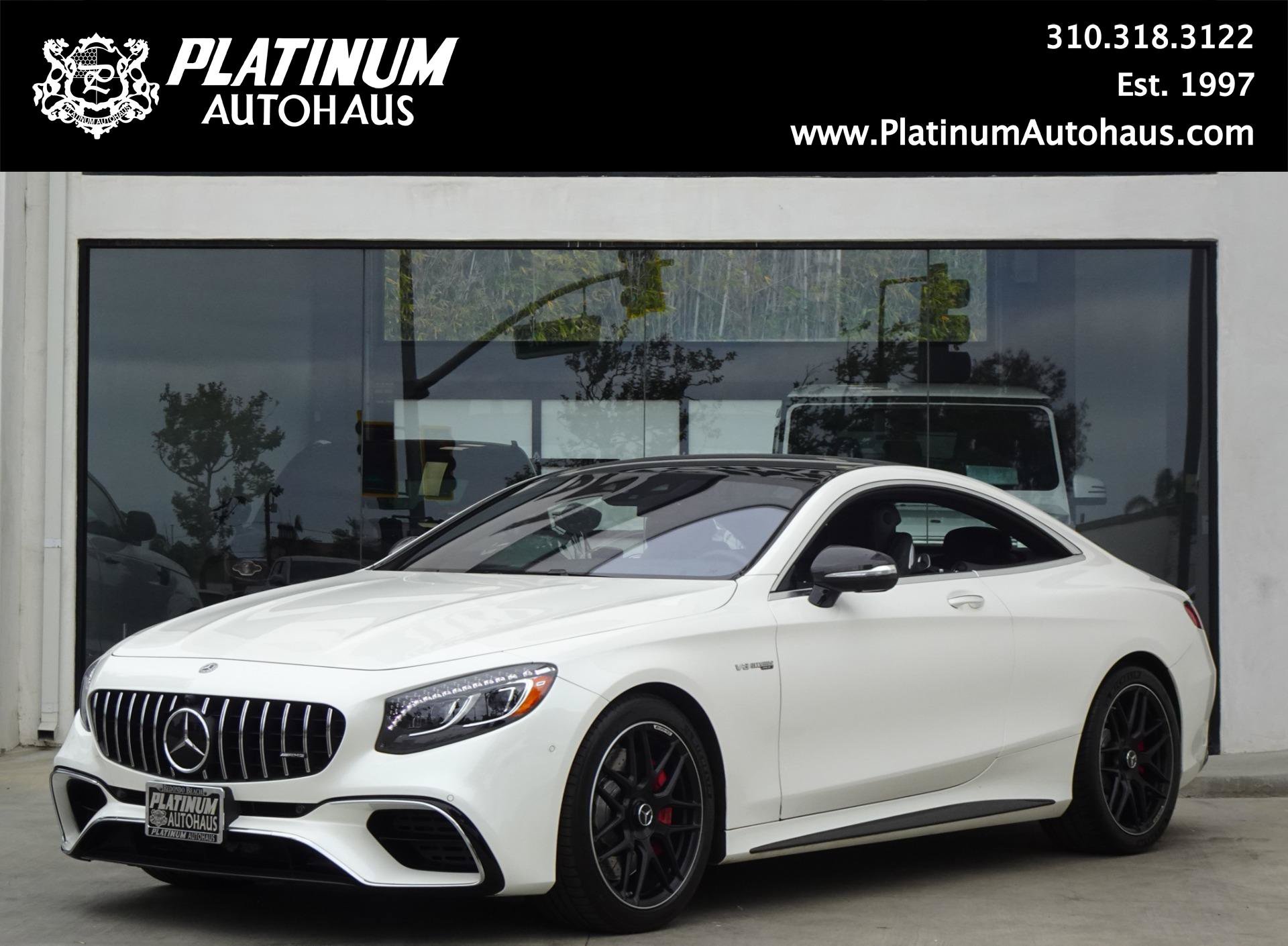 Used 2018 Mercedes-Benz S 63 AMG 4MATIC Coupe w/ Carbon Fiber Package image 1