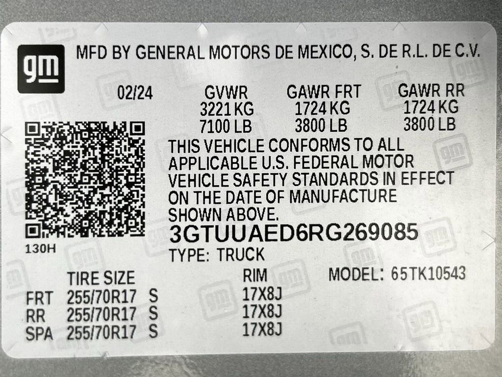 Used 2024 GMC Sierra 1500 Pro w/ Pro Value Package AWD/4WD image 32