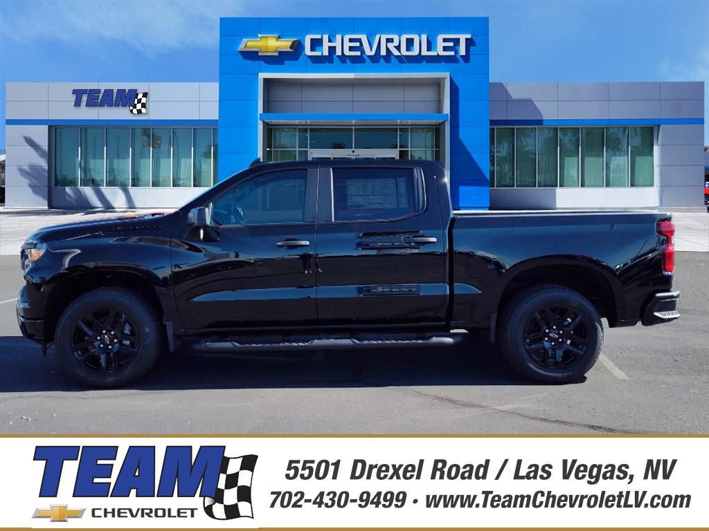 New 2026 Chevrolet Silverado 1500 Custom w/ LPO, Dark Essentials Package