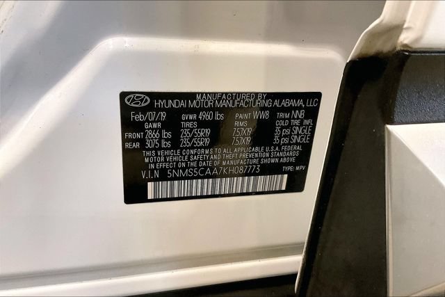 Used 2019 Hyundai Santa Fe AWD w/ Cargo Package image 35