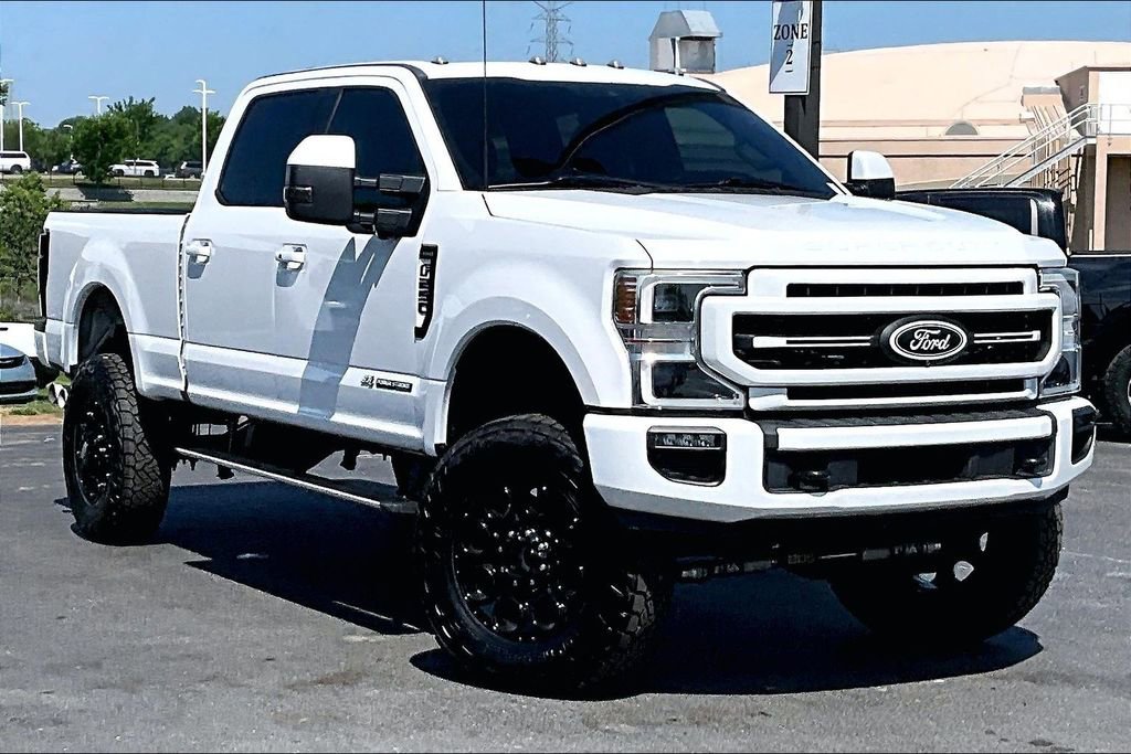 Used 2021 Ford F250 Lariat w/ Lariat Ultimate Package AWD/4WD image 38