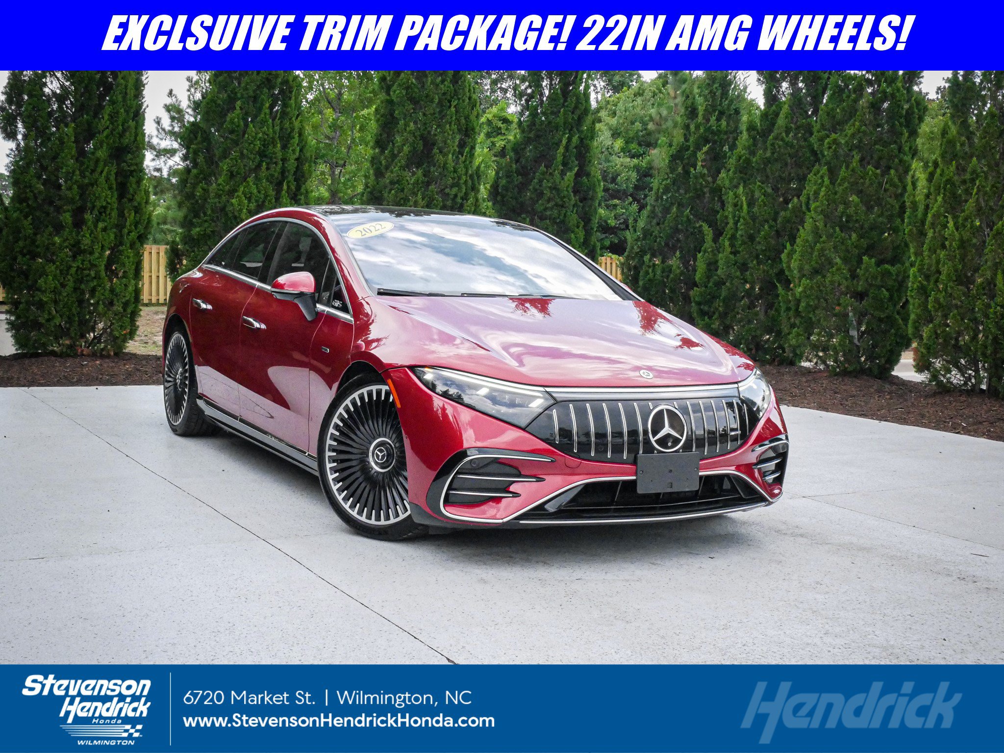 Used 2022 Mercedes-Benz EQS AMG 4MATIC image 1