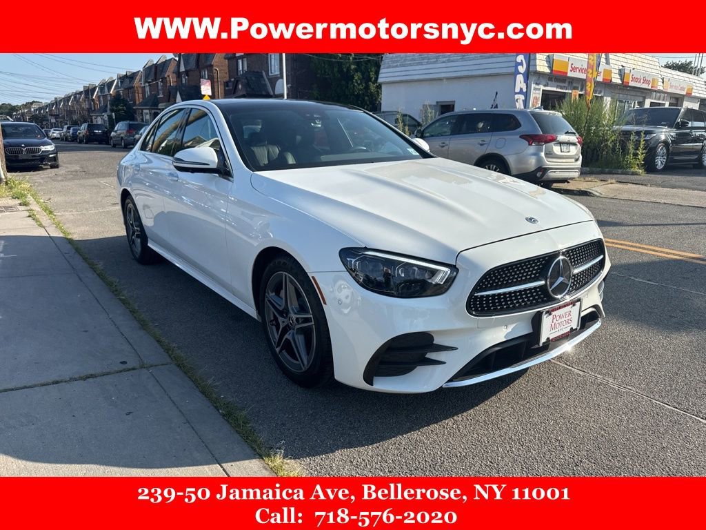 Used 2022 Mercedes-Benz E 350 4MATIC Sedan w/ AMG Line Exterior image 7