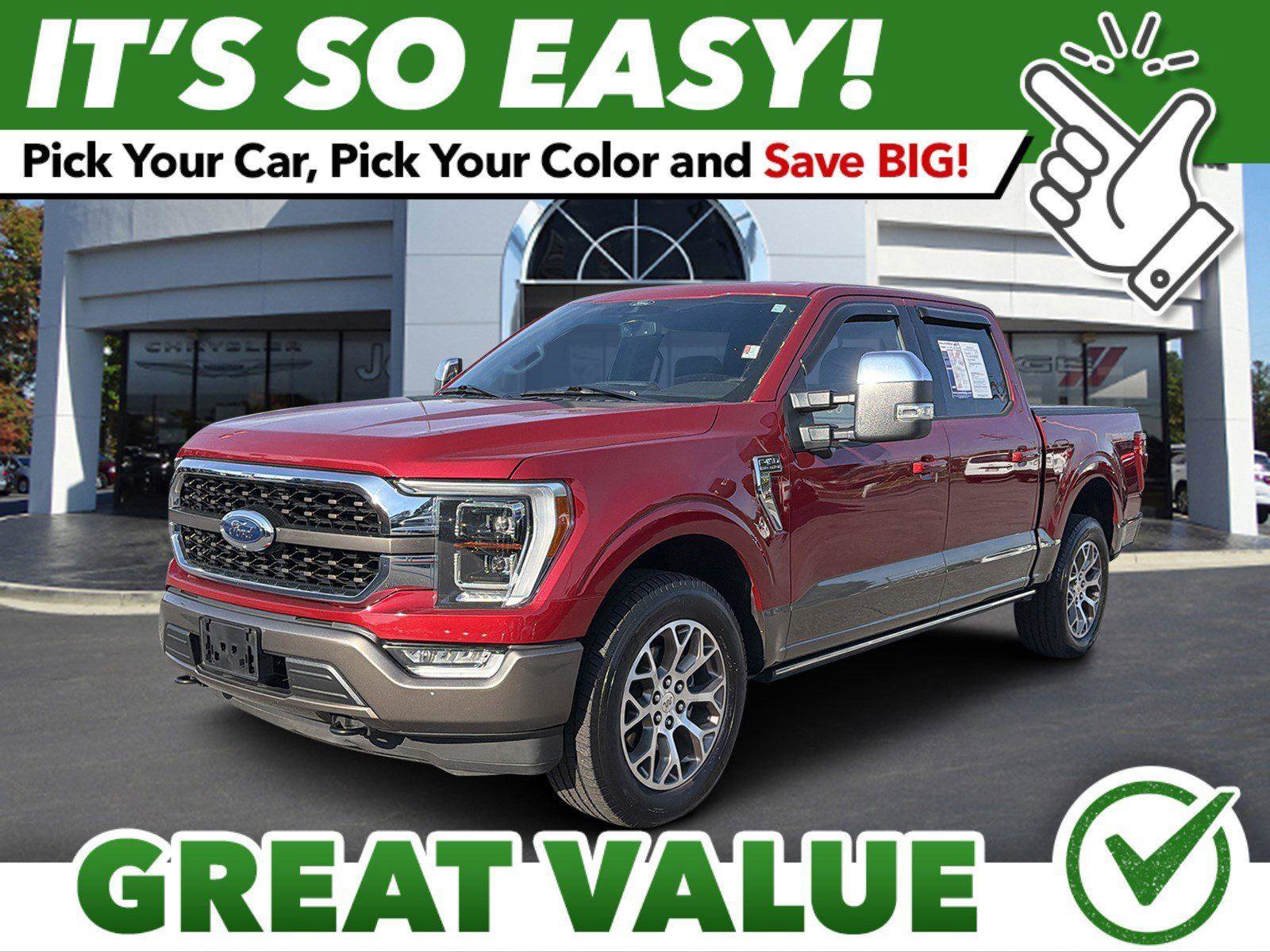 Used 2021 Ford F150 King Ranch w/ Equipment Group 601A High AWD/4WD video 1
