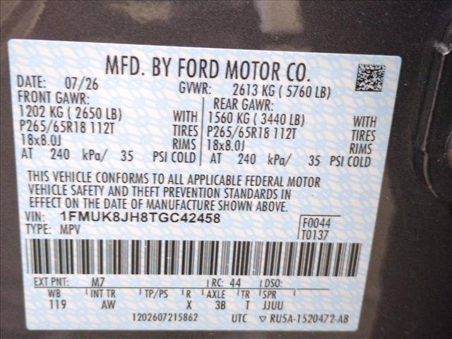 New 2026 Ford Explorer Tremor w/ Tremor Convenience Package AWD/4WD image 18