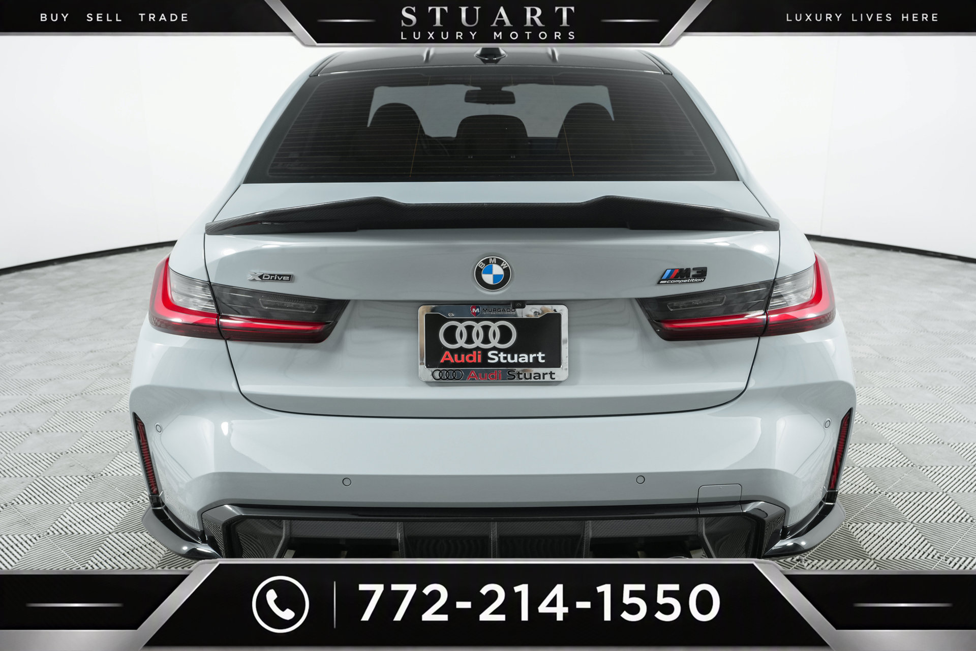 Used 2024 BMW M3 Competition w/ M Carbon Exterior Package AWD/4WD image 75