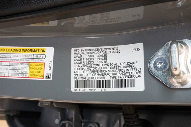 Certified 2025 Honda Civic Sport image 30