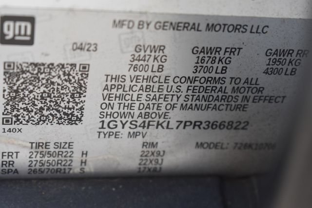 Certified 2023 Cadillac Escalade Sport w/ LPO, ONYX Package AWD/4WD image 44