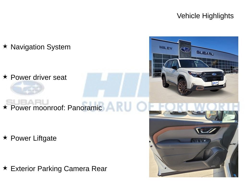 New 2026 Subaru Forester Sport AWD/4WD image 5