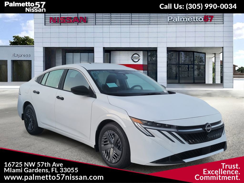 New 2026 Nissan Sentra S w/ Floor Mat Package FWD image 1
