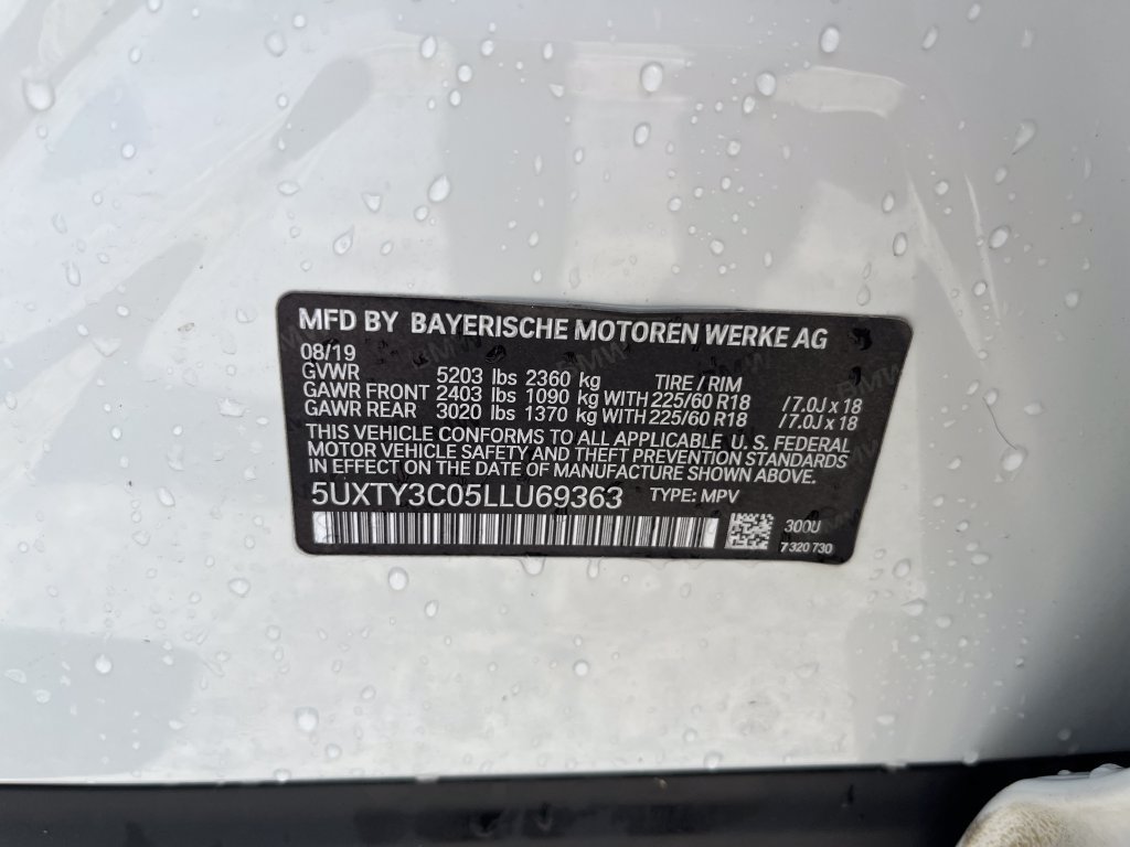 Used 2020 BMW X3 sDrive30i RWD image 42