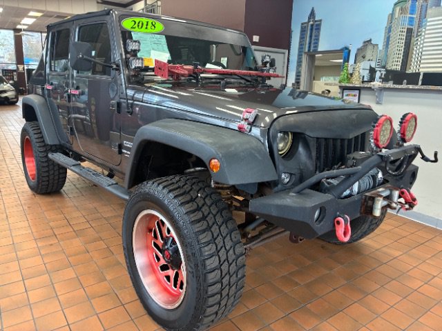 Used 2018 Jeep Wrangler Unlimited Sport w/ Connectivity Group AWD/4WD video 1