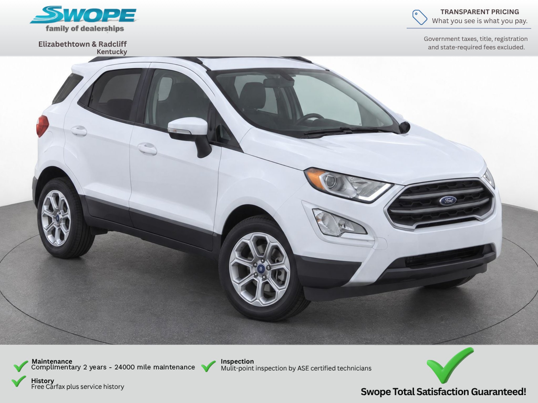 Used 2018 Ford EcoSport SE FWD image 3
