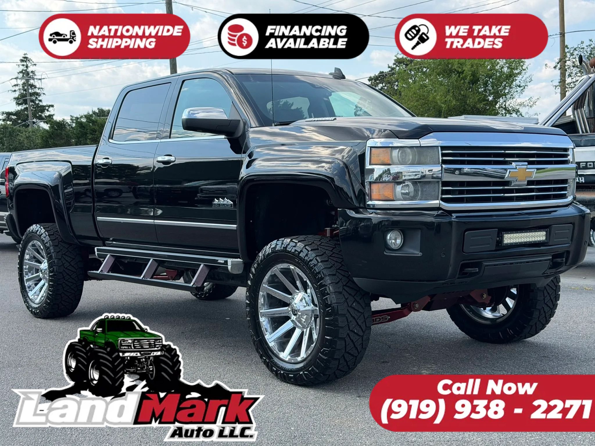 Used 2015 Chevrolet Silverado 2500 High Country w/ Duramax Plus Package AWD/4WD image 1