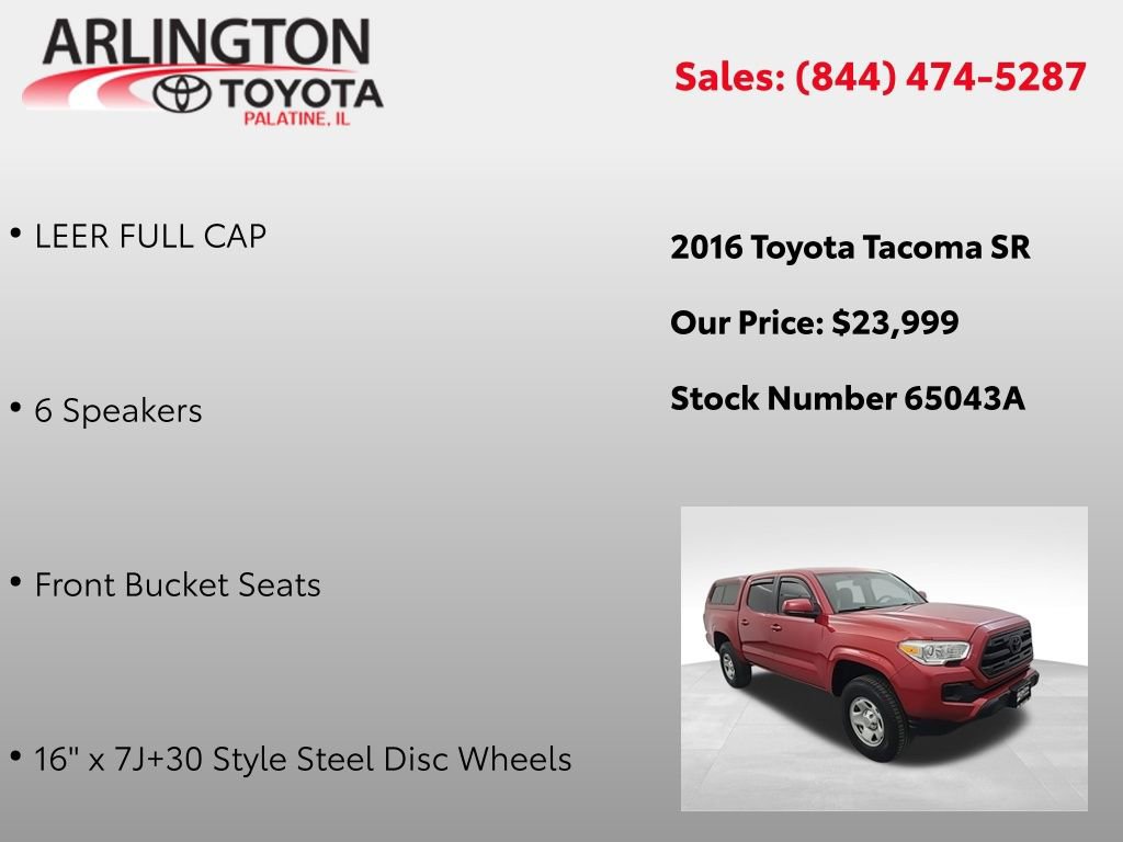 Used 2016 Toyota Tacoma SR image 3