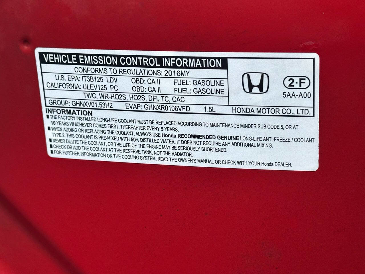 Used 2016 Honda Civic EX-L image 26