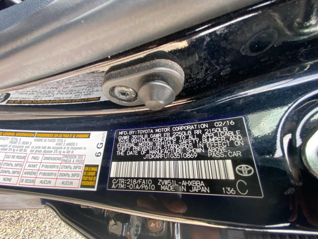 Used 2016 Toyota Prius Two FWD image 28