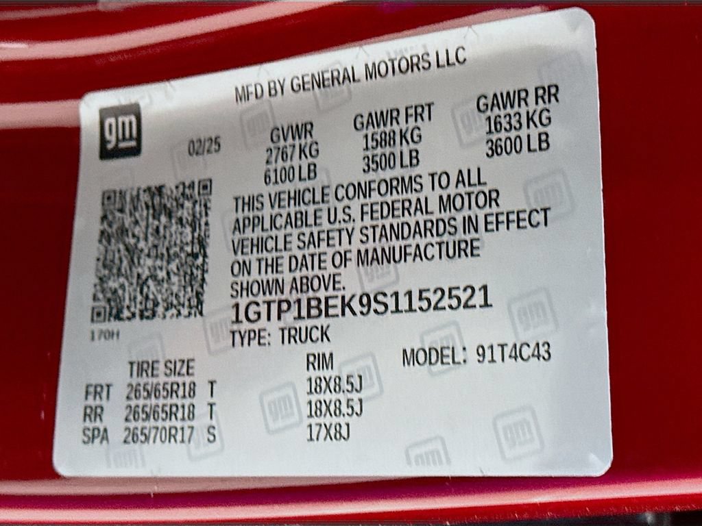 Used 2025 GMC Canyon Elevation w/ Convenience Package RWD image 33