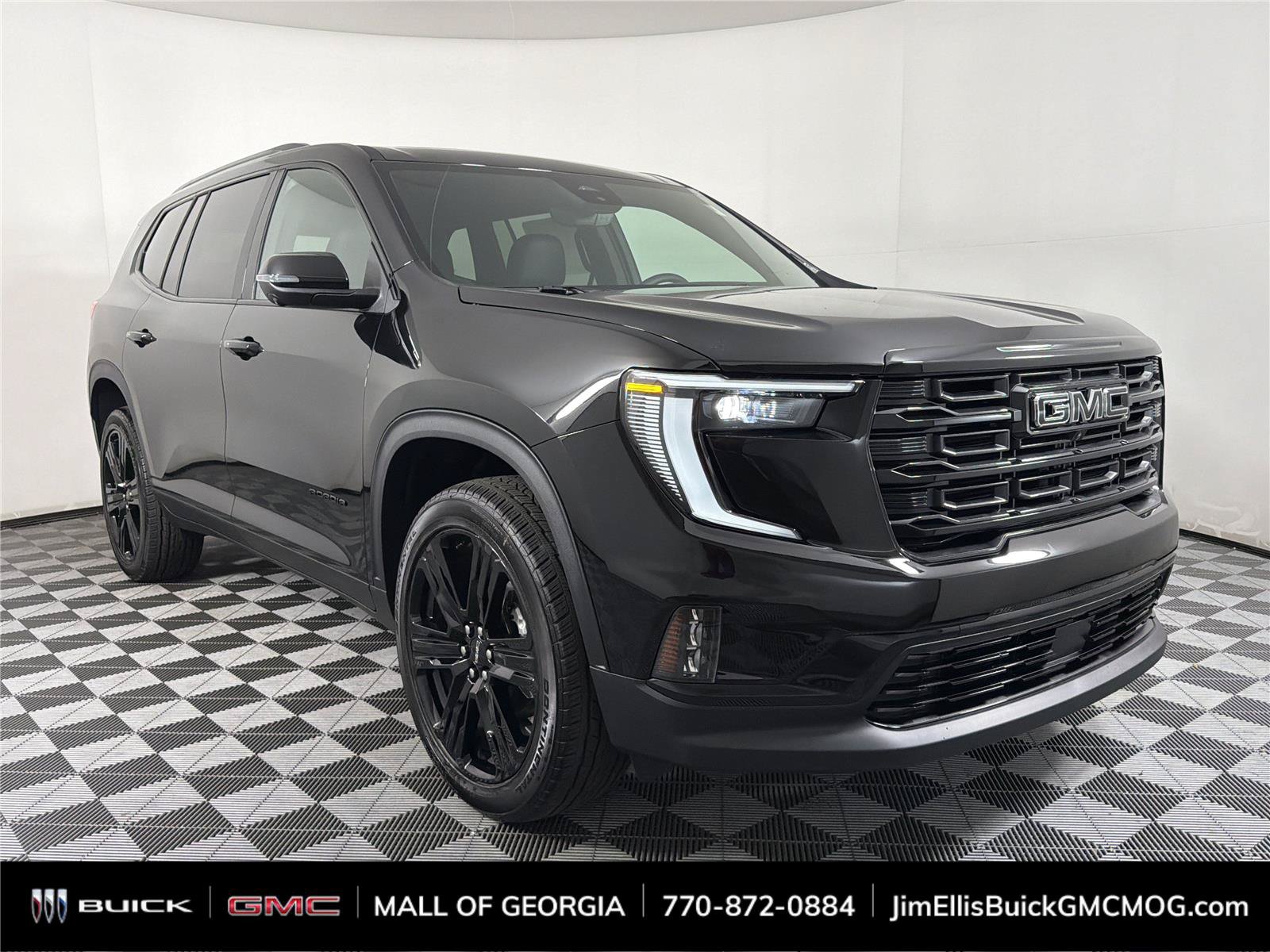 New 2026 GMC Acadia Elevation w/ Black Edition