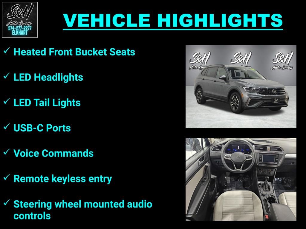 Used 2022 Volkswagen Tiguan S image 3