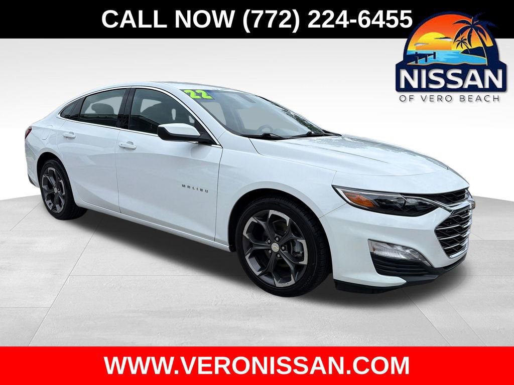 Used 2022 Chevrolet Malibu LT FWD image 1